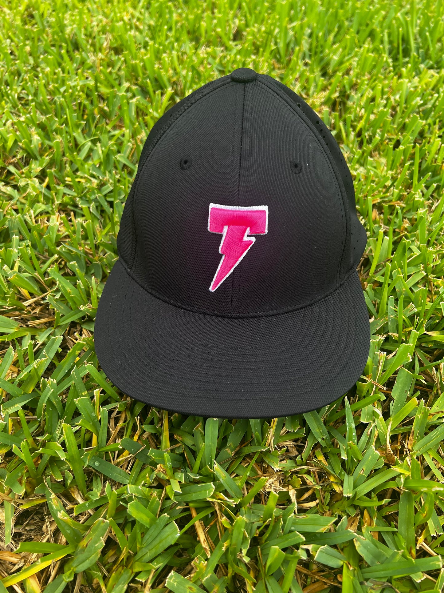 Thunder Softball Pink Team Uniform Hat - Fitted