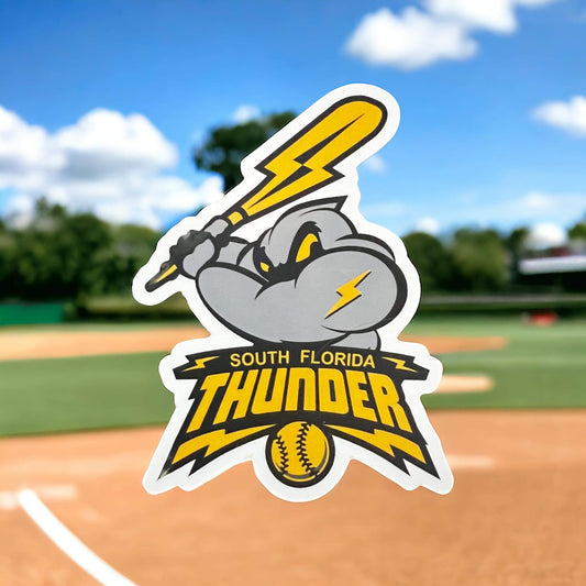 4" Thunder Decal/Sticker