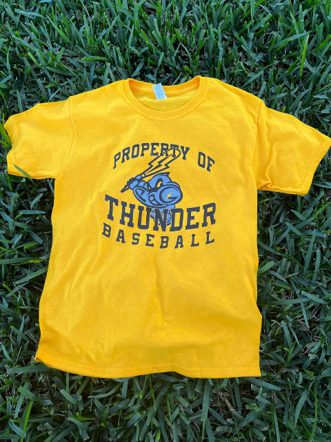 Thunder Tee - Gold