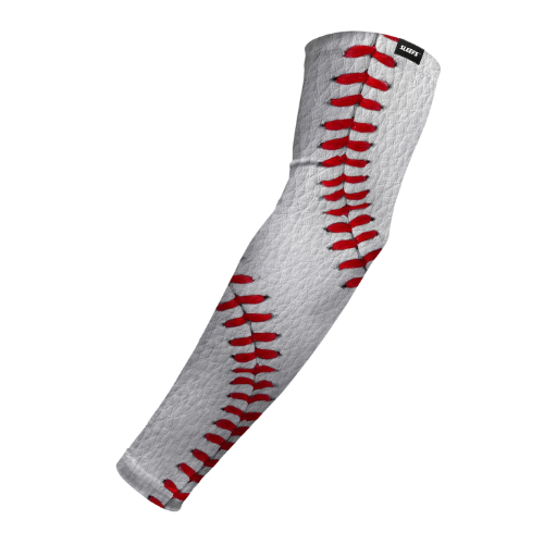 Baseball Lace White leather Arm Sleeve